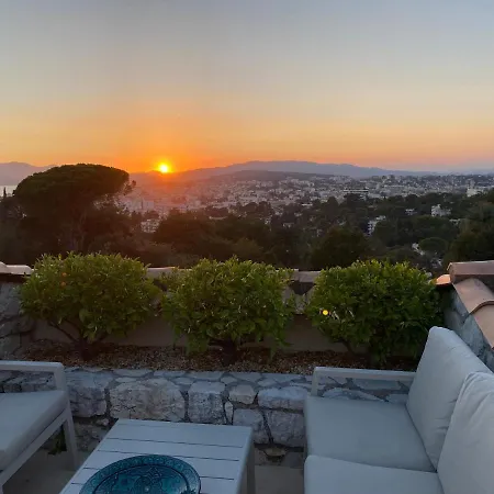Galateias, Un Coin De Paradis, Superbe Vue Avec Piscine Privee Cannes