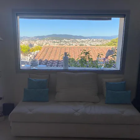 Galateias, Un Coin De Paradis, Superbe Vue Avec Piscine Privée Villa Cannes