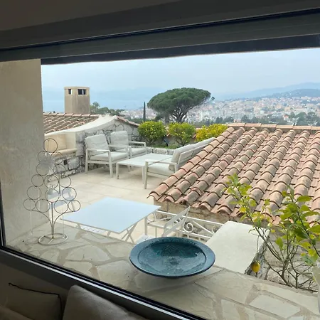 Villa Galateias, Un Coin De Paradis, Superbe Vue Avec Piscine Privée Cannes
